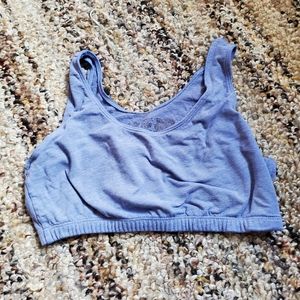 Used Blue Sports Bra